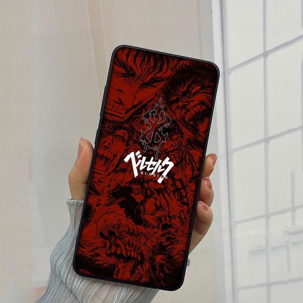 Berserk Guts Soft Cover for VIVO Y20 Y21 Y33S Y20i Y02 Y16 Y22S Y27 Y21T Y33T Y35 Y36 Y53S Y70 Y76 Y77 Y78 Casing Phone Case