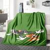 1pc Tom and Jerry Flannel Blanket - Soft Warm Throw for Home, Office, TravelL1374