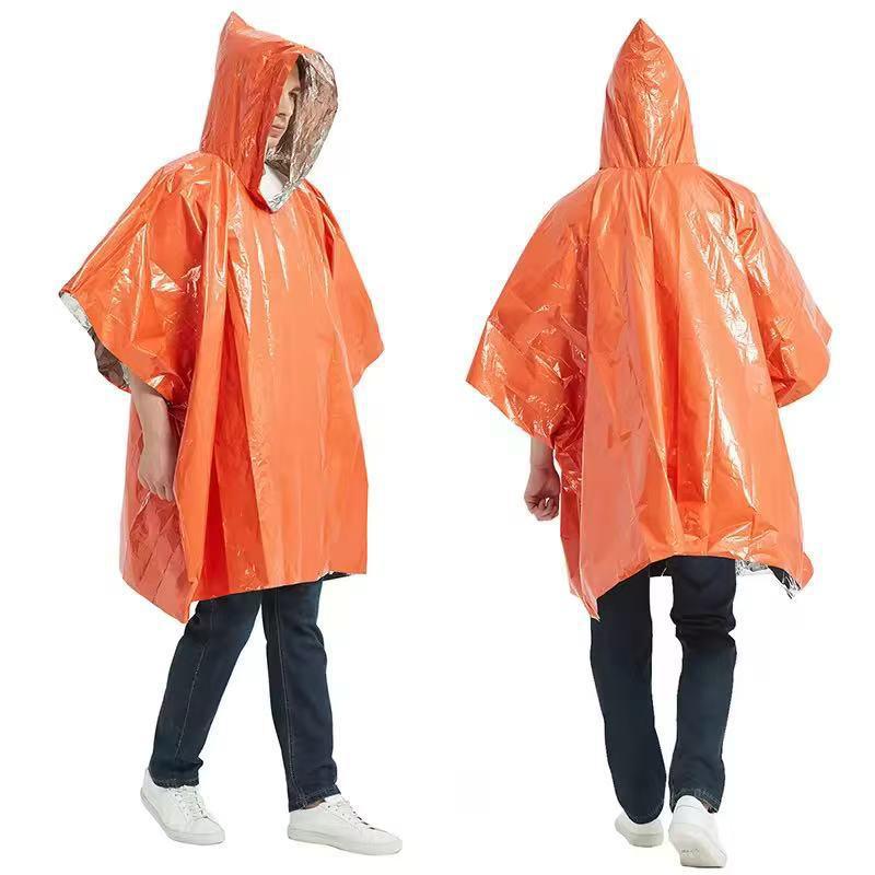 Outdoor Emergency Survival Sleeping Bag Thermal Blanket Mylar Waterproof Reusable Sack Portable Camping Hiking Emergency Gear