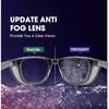Safety Glasses Anti-Fog Eye Protection Blue Light Blocking Glasses for Women Men