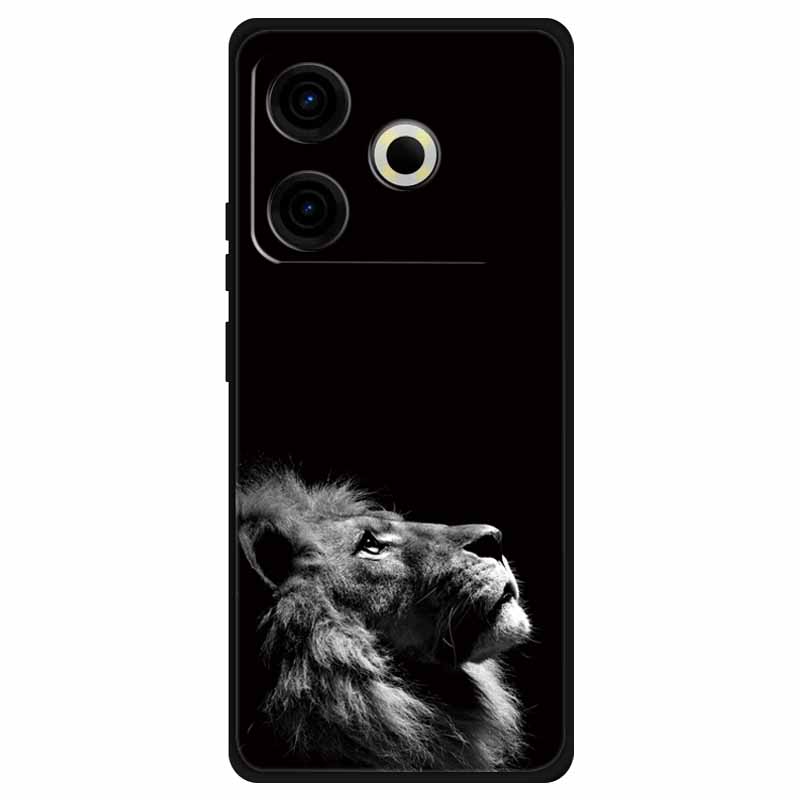 For Tecno Pova 6 Neo Case Silicone Soft Flower Space Fashion Cover For Tecno Phantom X2 Pro Cases Landscape Paint Covers Cute