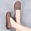 Fashion Handmade Comforty Fashion Sneakers Women Flats Soft Lightweight Leather Casual Shoes Nurse Slip On Loafers Breathable Mom Shoes