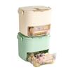 Drawer-style Push-pull Ice Cube Mold Dual-purpose Ice Box with Lid Summer Portable Food-grade Ice Maker