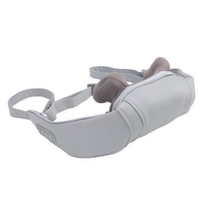Neck Shoulder Massager Hot Compress 2 Strength Relieve Stress Electric Kneading Massage Pillow Grey