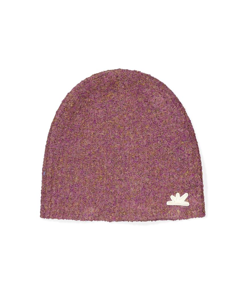 Sseonleobeutueo Heather Boucle Beanie Pink