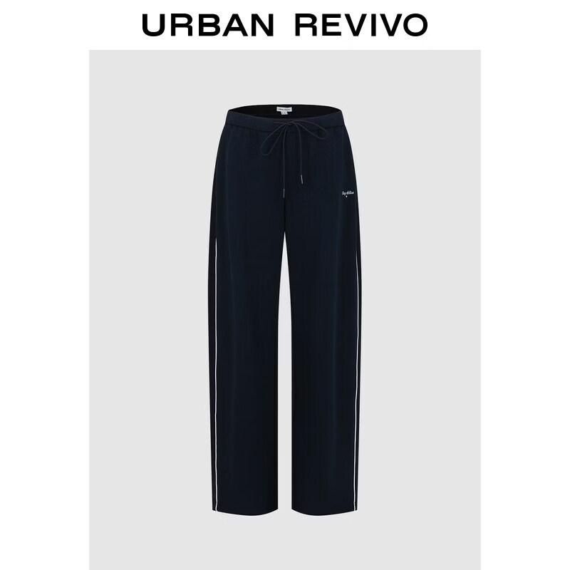 

Women s Color-Block Drawstring Casual Curved Pants M