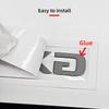 3D ABS Glossy Decal Car Front Hood Emblem Rear Trunk Sticker for Lexus GX460 GX470 LX450 LX470 LX570 LX600 RX270 RX300 RX350