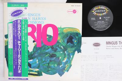 LP Record CHARLES MINGUS HAMPTON HAWES DANN  Mingus Three YW7566RO JUBILEE 1977 Japan Obi Jazz Used