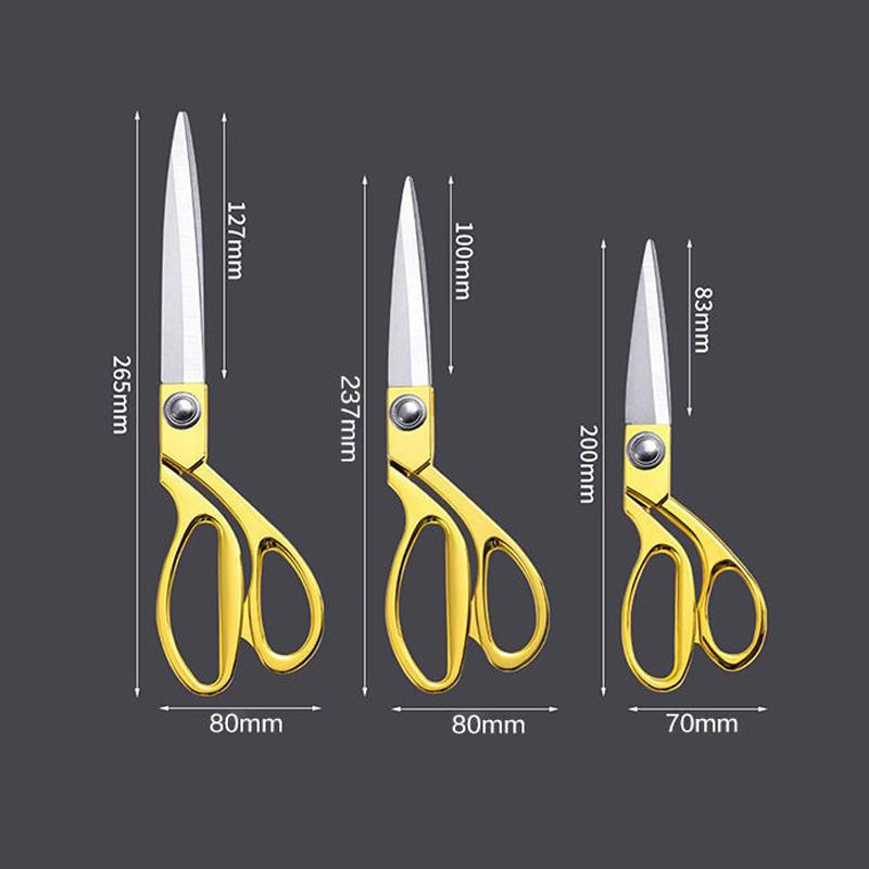 Professional Tailor Scissors Stainless Steel Tailor Shears Sewing Scissors for Fabric Clothes Needlework Cutter DIY Tool CFJ002