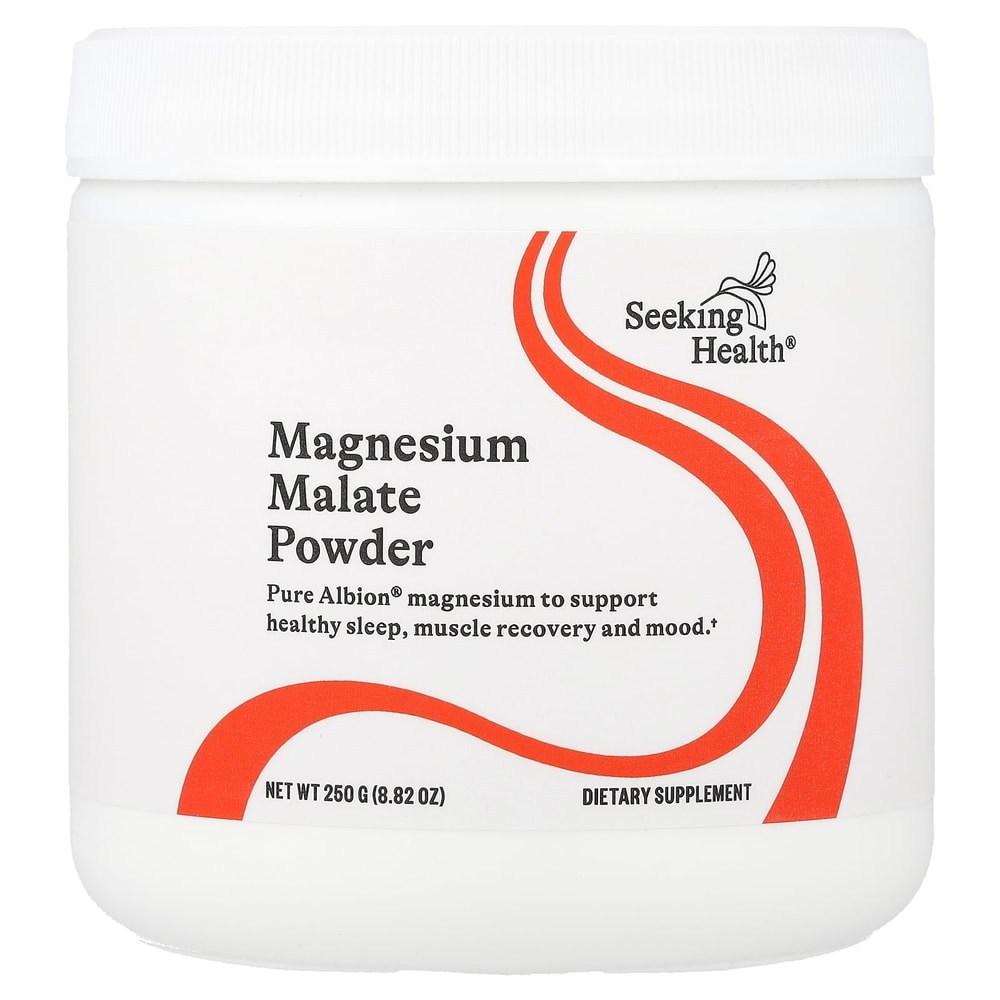 Seeking Health Magnesium Malate Powder 500mg 250g 1 Pcs