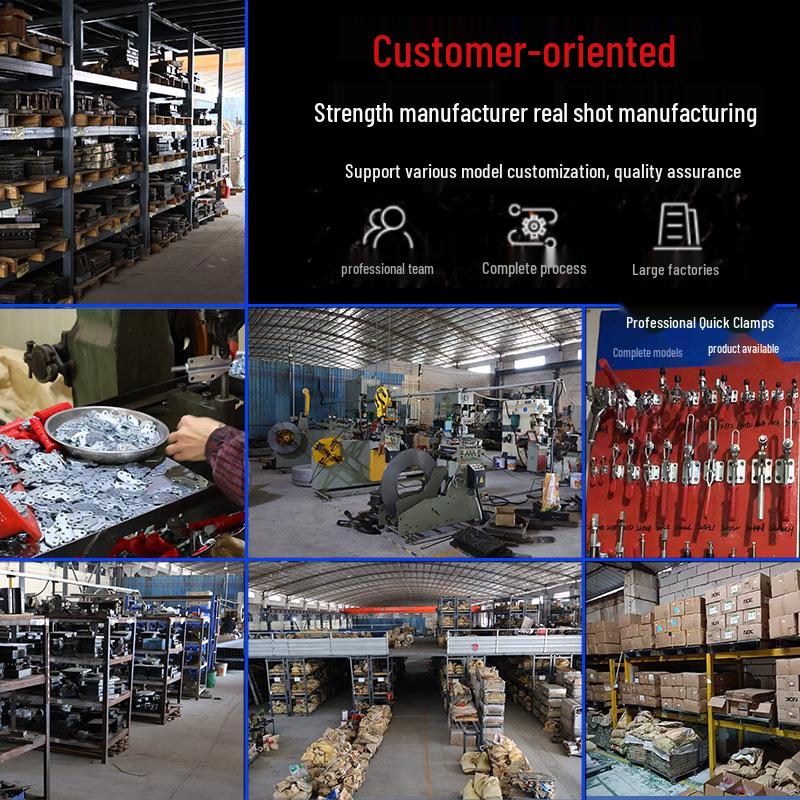 200W Industrial Quick-Release Lever Clamp for Mechanical Equipment