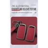 Leather Metal Shell Car Key Fob Cover Case Compatible With Genesis G70 2020