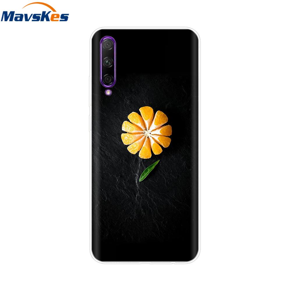 For Huawei P Smart Pro Case Cute Candy Painted Cover Soft Silicone Phone Case For Huawei P Smart Pro 2019 Cover Coque Bumper