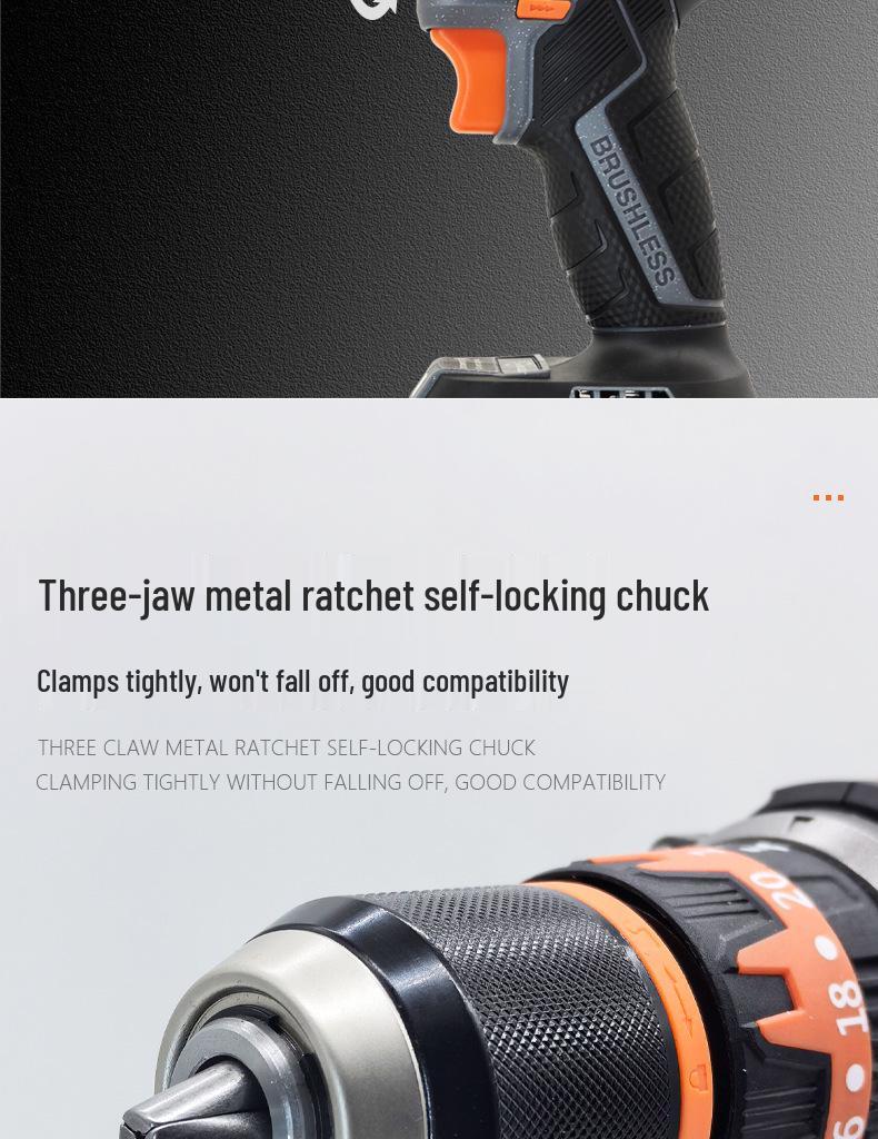 Customized Z65 Multi-functional Impact Hand Drill & Electric Screwdriver with Lithium Battery