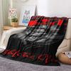 Bilbao Logo Print FlAannel Blanket, High Quality Comfortable for All Seasons, Home Decor, Warmth and Comfort