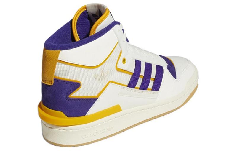 Forum Adidas Originals Exhibit Mid 'Inside Out - White Purple Gold' GX4119