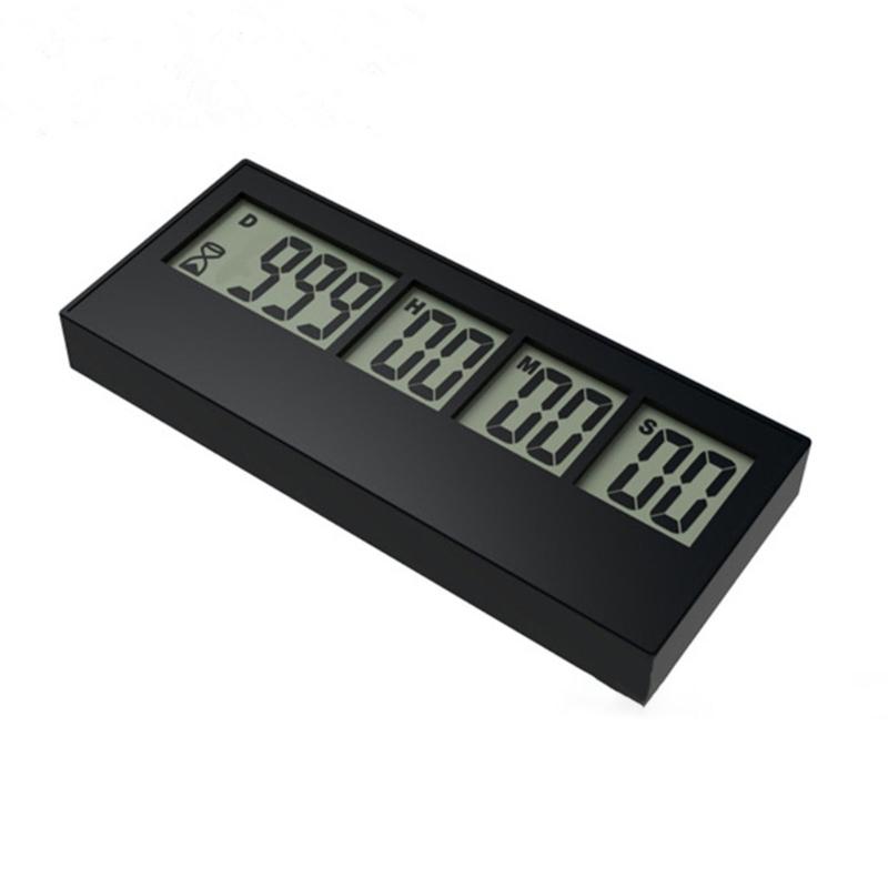 999Days Countdown Clock LCD Digital Screen Kitchen Timers Event Reminder for Wedding Retirement Kitchen Baking Cooking