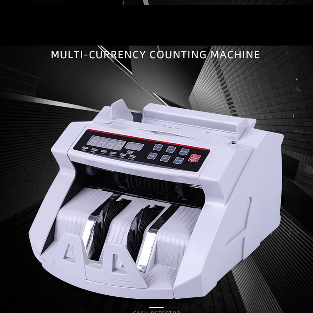Geldzählmaschine Hohe Genauigkeit Smart-Tasten Professionelle Mehrwährungszählmaschine für