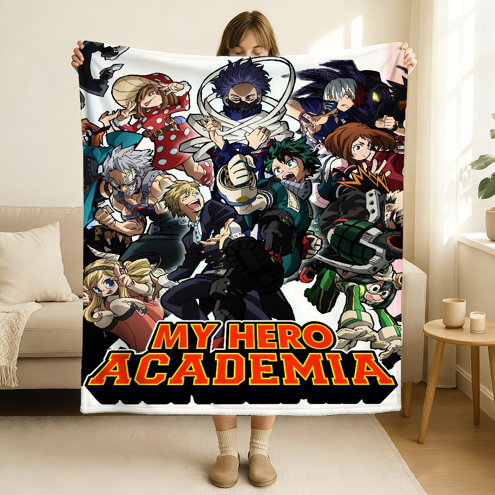 Anime My Hero Academia Blanket Soft and Skin Friendly For Couch Bed Napping Bedspread All Seasons Comforter
