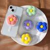 Mignon Coréen Fleur en Silicone 3D Pour Magsafe Magnétique Phone Griptok Grip Tok Support Pour iPhone Charge Sans Fil Support Anneau pour Doigt