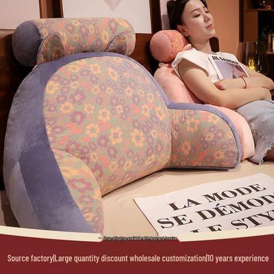 Dreilagiges Mull-Lendenstützkissen für Stuhl, Sofa und Bett