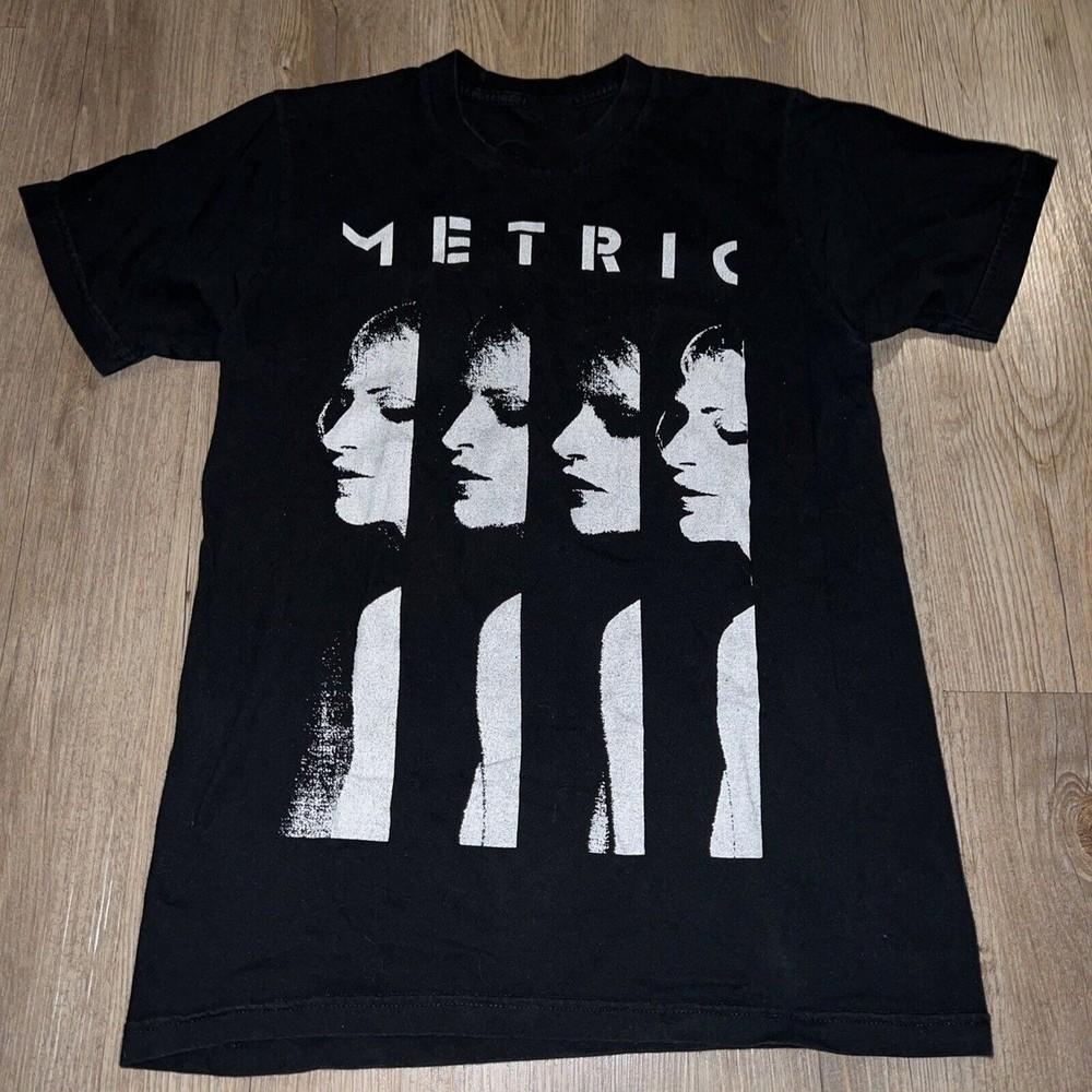 Vintage Metric Band Cotton Unisex All Size T-Shirt 22D64 Unisex T-Shirt XXXXL