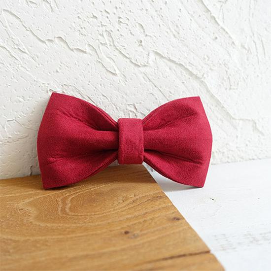 MUTTCO Pet Dog Bow Tie Collar - Teddy Design, Creative Accessories UBT-020 M