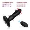 Prostate Massager Vibrating Butt Plug Anal Gspot Stimulating Vibrator Wireless Remote Sex Toy for Men Dildo