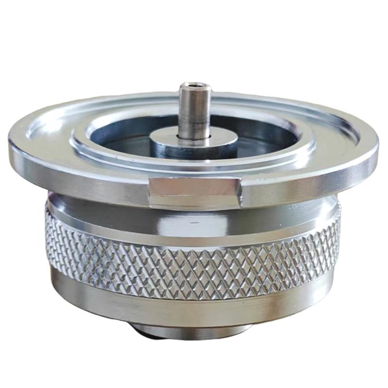 Flat Cylinder To Cartridge Gas Cylinder Adapter Outdoor Camping Butane Gas Cylinder Torch Adapter