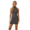 Jack Wills Womens/Ladies Ribbed High Collar Slim Mini Dress
