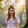 Festival Rabbit Ears Hair Band Soft Mesh Plastic Holiday Theme Hair Decoration Comfortable Wear for Children Adults