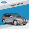 1/24 WELLY BMW X5 Alloy Car Model Diecasts Metal Toy Vehicles Car Model High Simulation Collection Childrens Gifts