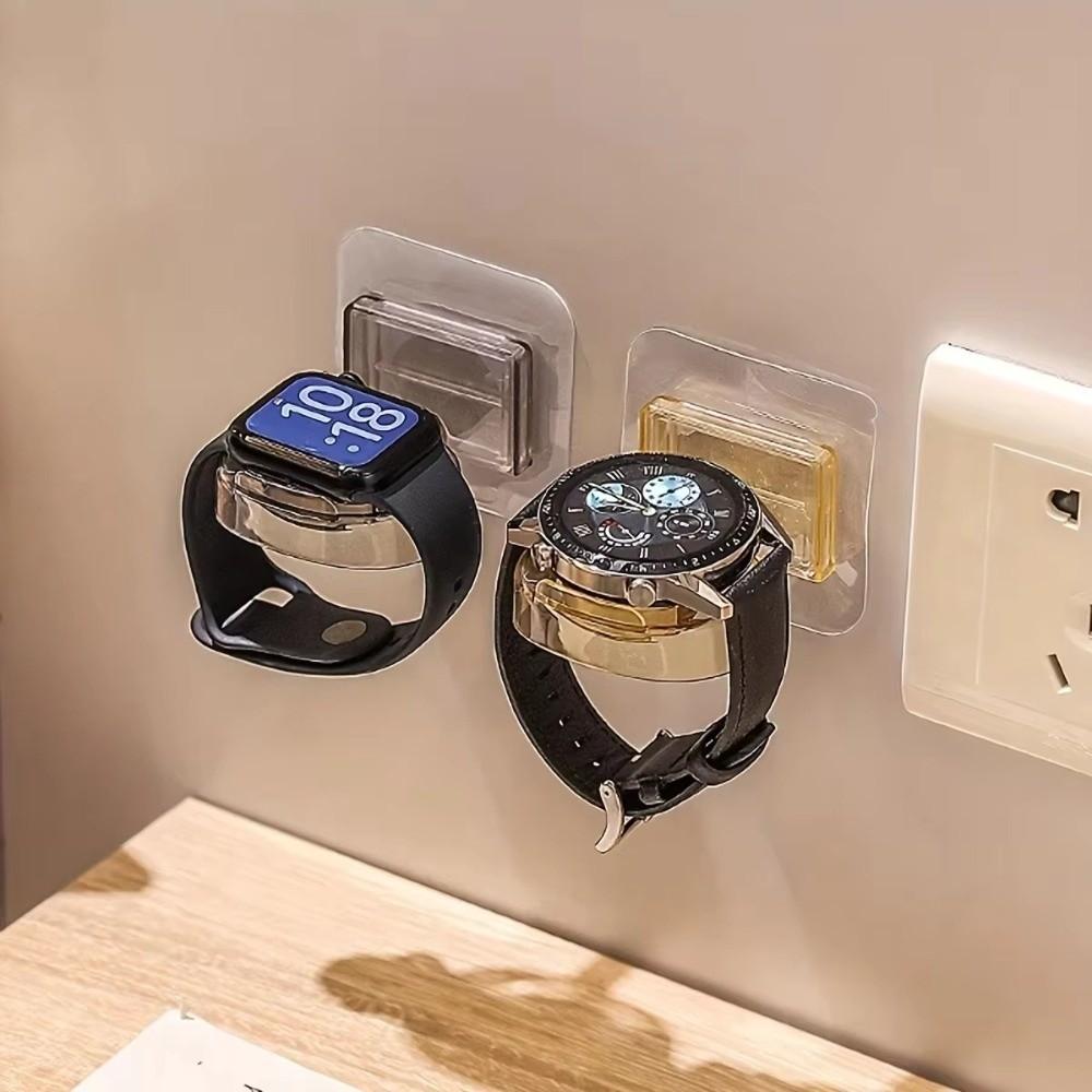 Multi-Functional Watch Display Rack Adhesive Smart Watch Holder Closet Storage