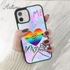 Regenbogen Homosexuell Lesben LGBT Telefon Fall für iPhone 11 12 13 14 Pro Max mini XR XS SE 2020 6 6S 7 8 Plus Samsung Galaxy S21 S22 Abdeckung