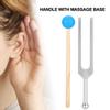 528HZ Aluminum Alloy Tuning Fork Wood Hammer Sound Healing Therapy Tool Set