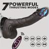 8.6inch Realistic Thrusting Dildo Vibrator With Heating,9 Vibration Modes,4Thrusting Modes Dildos For G-Spot Anal, Automatic Silicone Penis Sex Toy