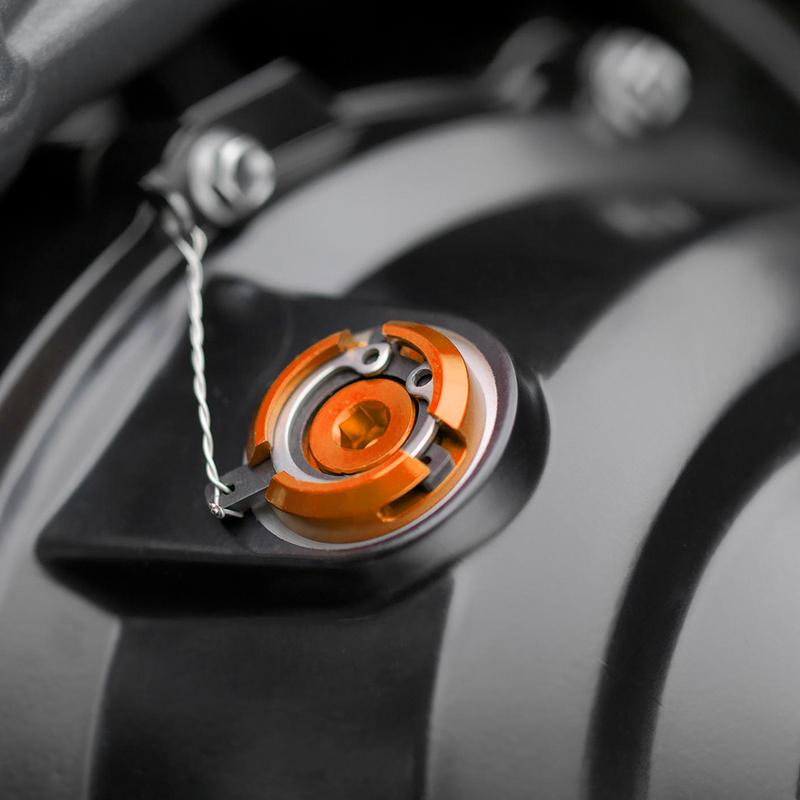 For KAWASAKI ER6N Ninja 400 Z650 Z800 Z900 Z1000 SX Motorcycle New Aluminum Accessories Reservoir Cup Engine Oil Filter Cover