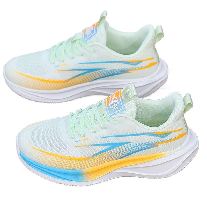Summer thin breathable sneakers training running shoes mesh shoes student handsome shoes casual shoes