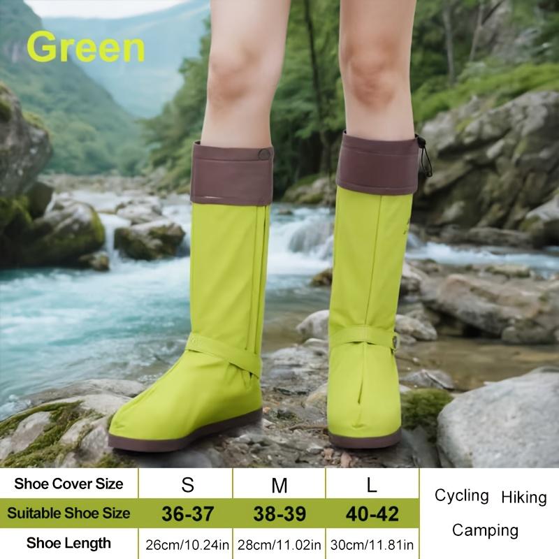 Waterproof Shoe Covers For Rain Boot Covers For Men Women Rain Outdoor Indoors Non-Slip Waterproof Shoe Boot Protectors Cycling M