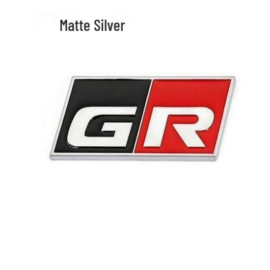 GR Label GRMN Car Sticker & GRSPORT Grille Badge - Fits Toyota GR, GT86 Body Modification