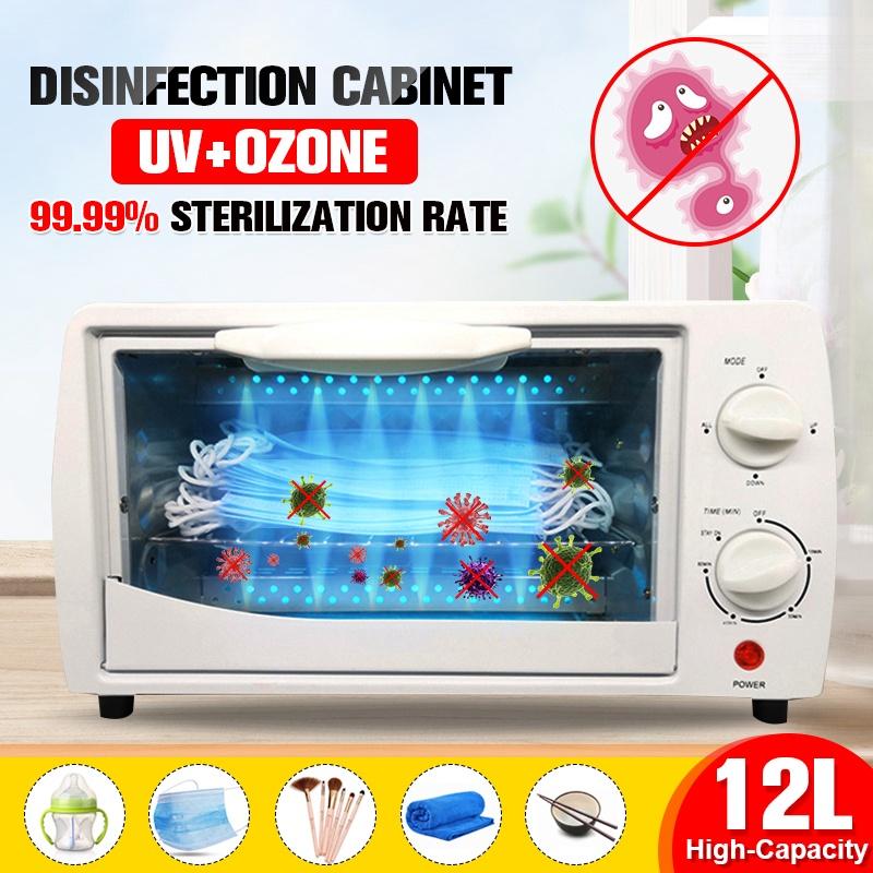 12L Ultraviolet Sterilization Machine Disinfection Cabinet Sterilizer Timer Salon Esterilizador Nail Beauty