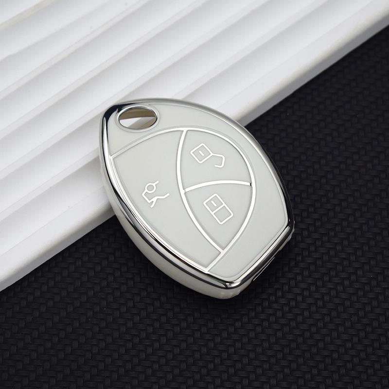 2/3 Buttons Soft TPU Car Key Cover Case Shell Fob Holder Protector For Toyota Malaysia Truguard VG Alarm Cobra Accessories