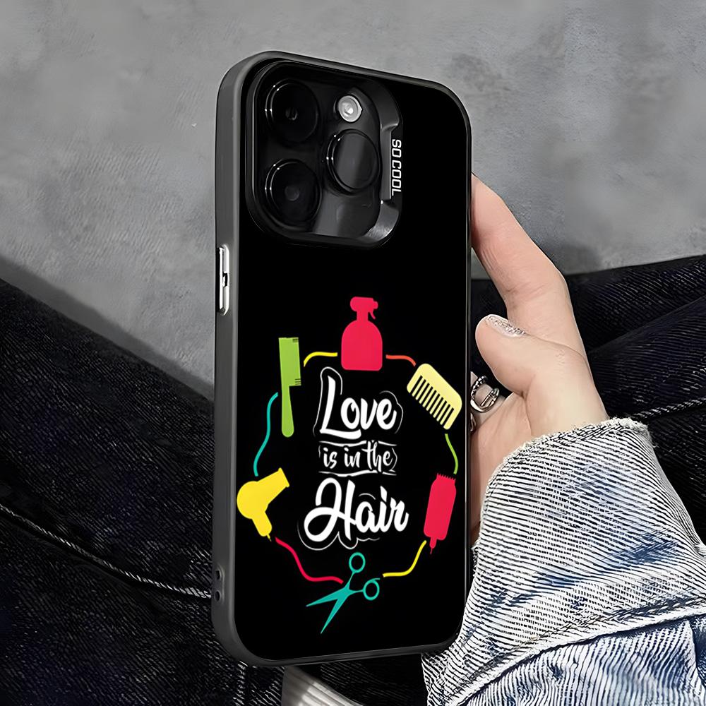 

Чехол для телефона Парикмахер Стилист для IPhone 17 Pro Max 16 Pro Max 15 14 13 11 12 Mini Xs X Xr 7 8 Plus Se Цвет Серебристый Чехол iPhone 16 Pro Max
