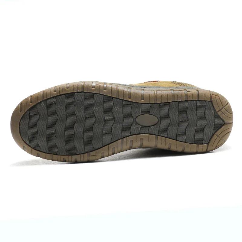 New Mens Durable Robust Hiking Shoes High-Traction Trail-Perfect Sneakers for Adventure-Ready Mountaineering Trekking Sneakers