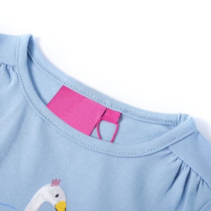Kids' Long-sleeved T-shirt Light Blue 92/104/116/128/140