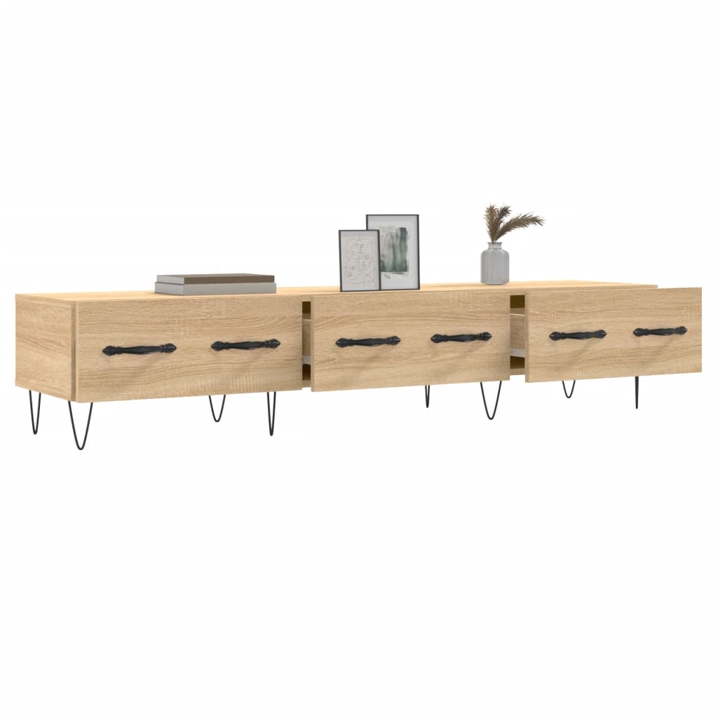 TV Stand Sonoma Oak 150 X 36 X 30 Cm Particleboard