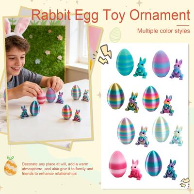 3D Printed Egg Craft Ornaments, Children's Gifts, Party Decorations