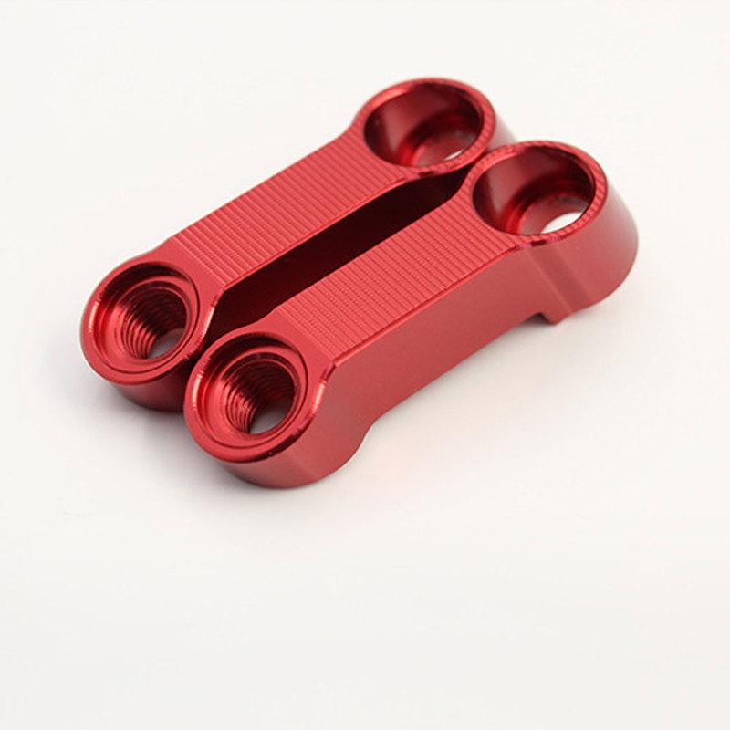 1 para uniwersalnych lusterek wstecznych motocyklowych rozszerzenie Riser Extend Adapter zmodyfikowane akcesoria