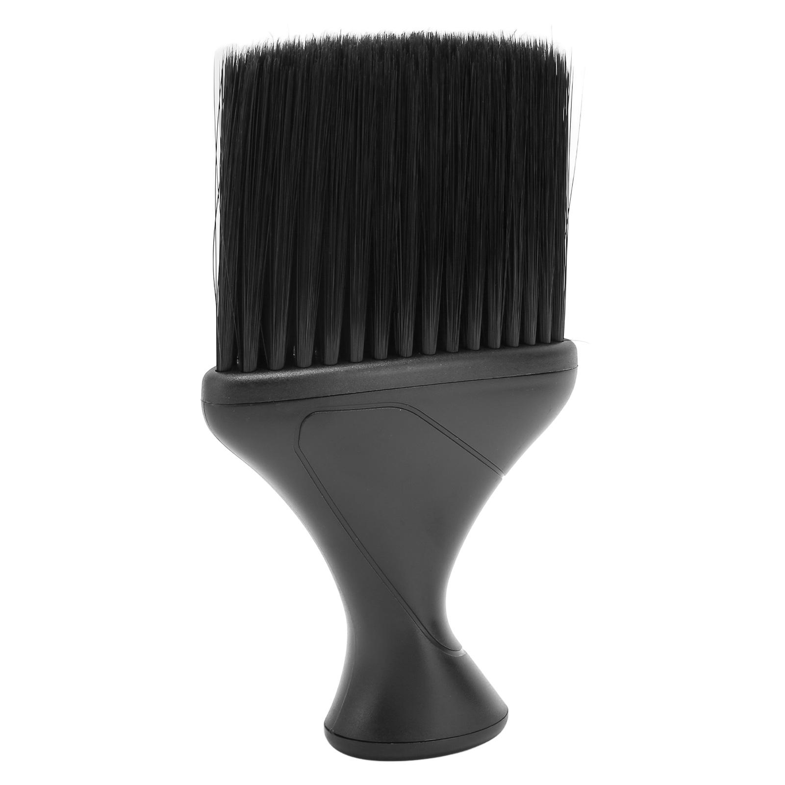 

Кисточка для шеи с нейлоновой щетиной, эргономичная ручка из АБС-пластика, портативная, легкая, парикмахерская щетка для барбершопа