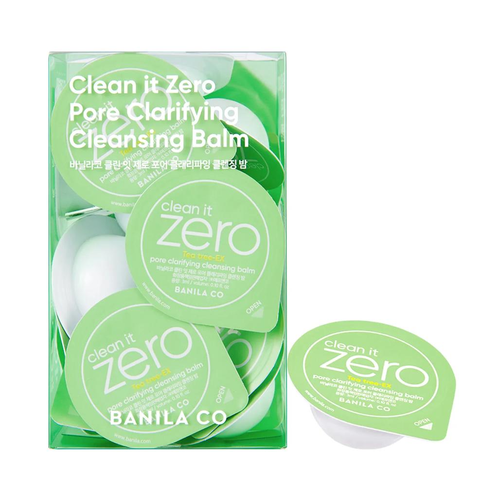 Clean It Zero Pore Clarifying Cleansing Balm 3ml X 16ea (travel Kit) ORIGINAL STORE